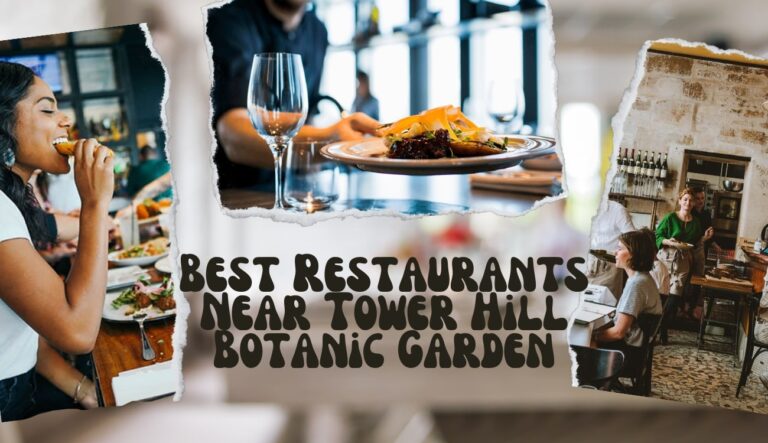 Best Restaurants Near Tower Hill Botanic Garden