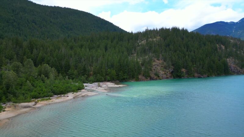 Diablo Lake Washington color