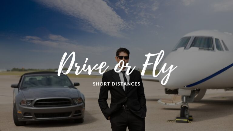 Is It Better to Drive or Fly Short Distances?
