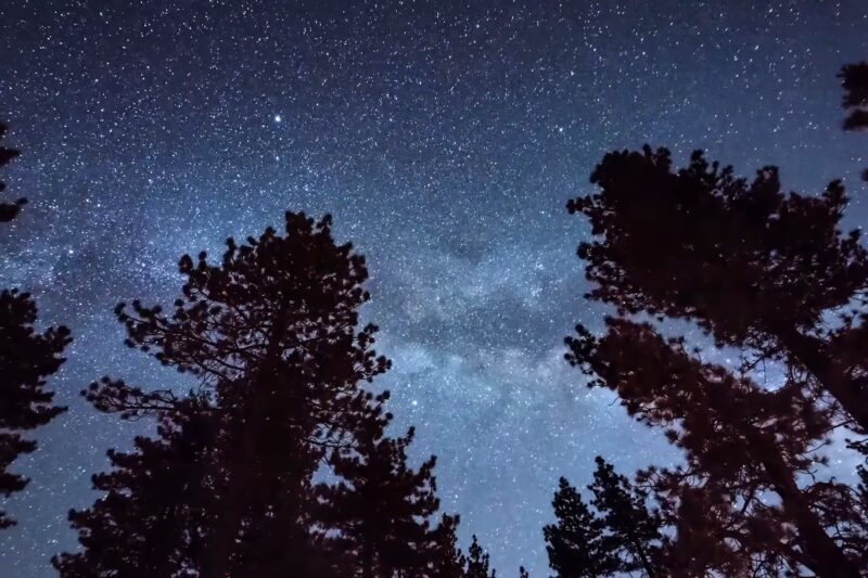 Milky Way Rising over Big Bear