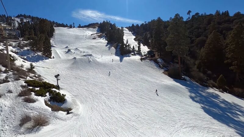 Skiing Big Bear