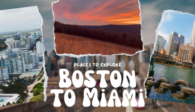 Your Next Road Trip - Boston to Miami - Find destinations to visit