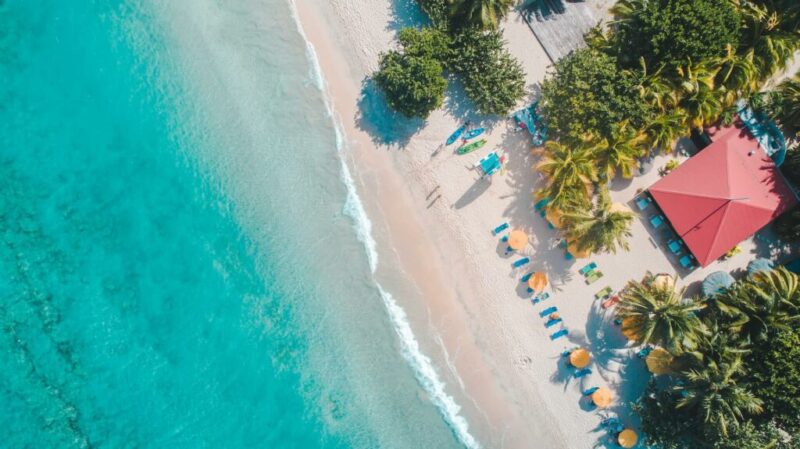 Beach Bar, Grand Anse Beach, Grenada, Caribbean