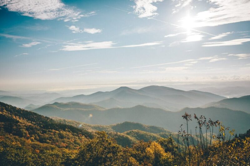 Blue Ridge Mountains, Western North Carolina, USA