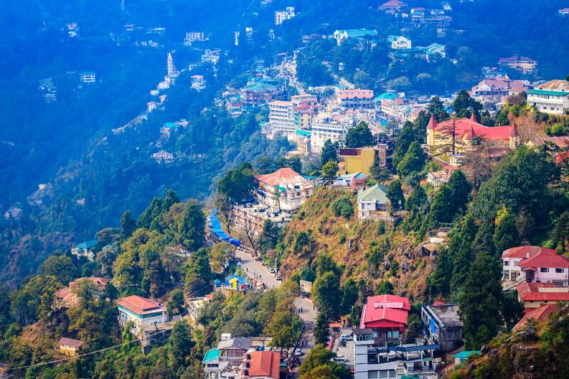 Dehradun City Top view