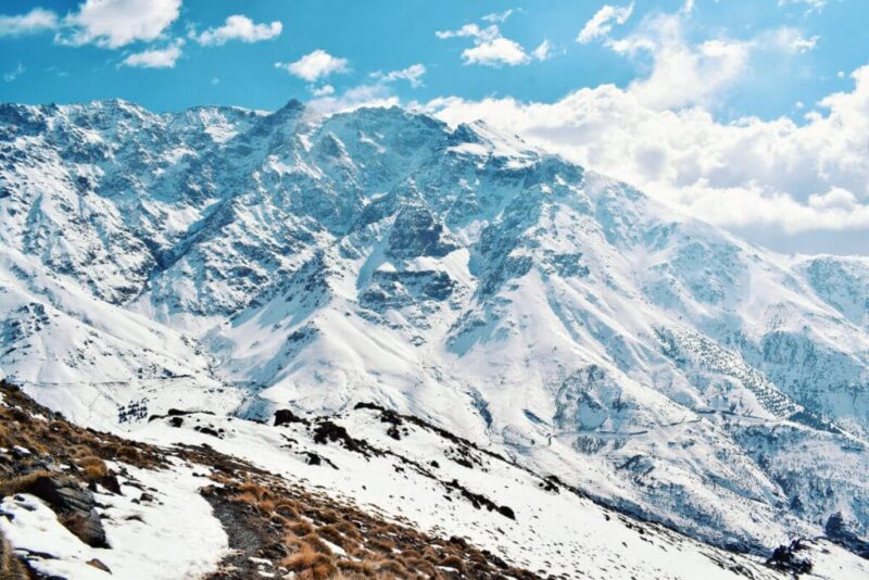 Does it snow in Morocco? | Majestic Atlas Mountain, near Tacheddirt village, Morocco