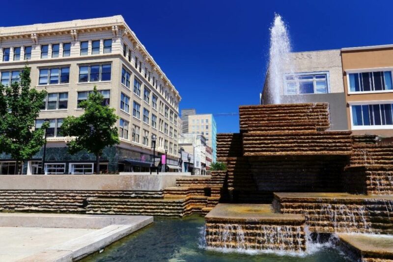 Park Central Square Fountain in Springfield Missouri