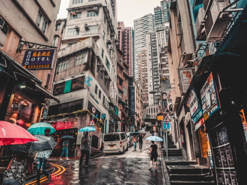 People Walking on the Street