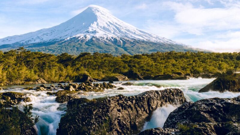 Petrohué Waterfalls, Puerto Varas, Chile