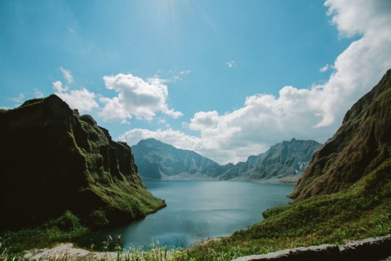 Photo of the Crater of Mt. Pinatubo