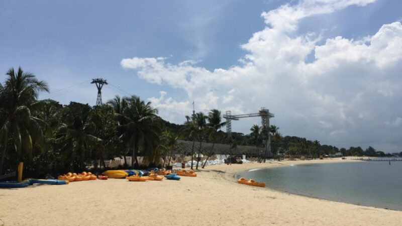 Sunny beach Singapore