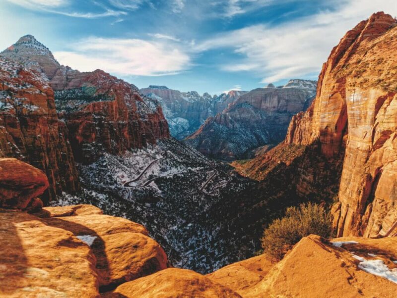 Zion Overlook, Cedar Canyon, Utah, USA