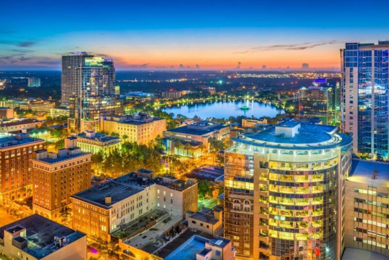 Areal View Orlando, Florida, USA
