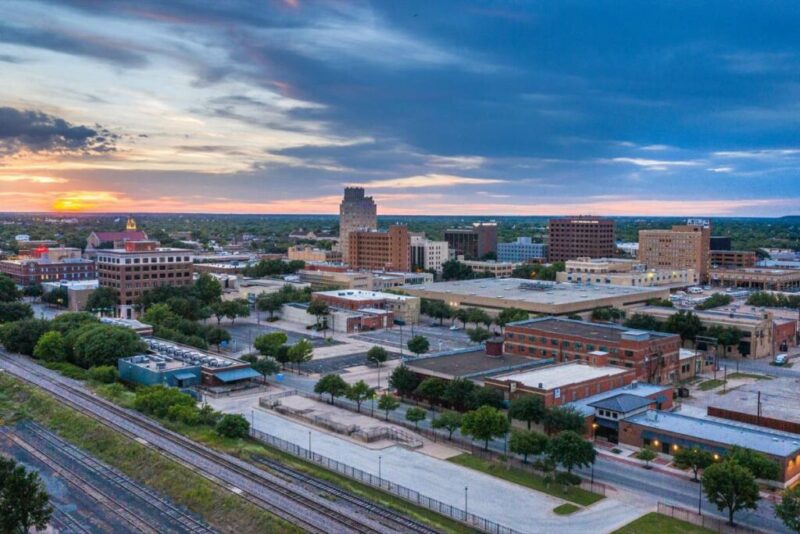 Areal View of Abilene, Texas | Does it Snow in Abilene, Texas?