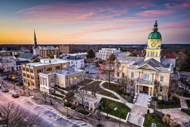 Areal View of Athens, Georgia