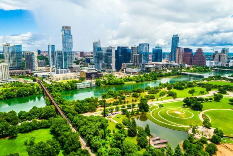 Areal View of Austin, Texas