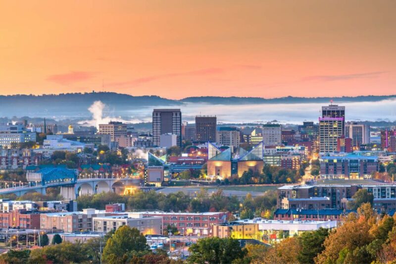 Areal View of Memphis, Tennessee, USA