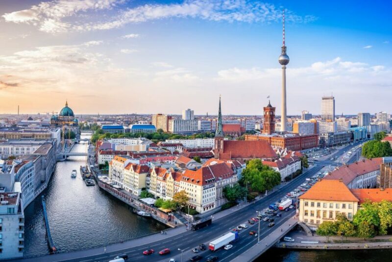 Areal View of Berlin, Germany | Does it Snow in Berlin?