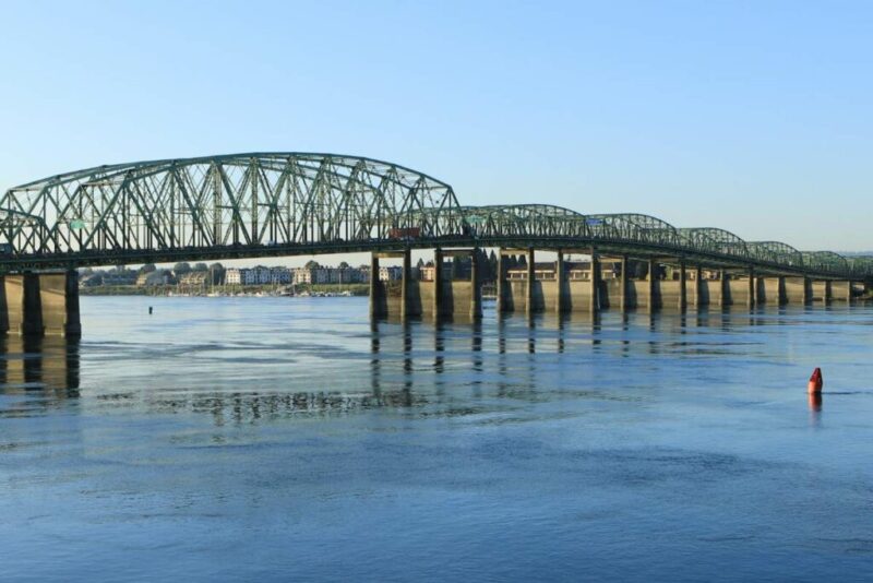 Bridge from Vancouver, Washington to Portland, Oregon