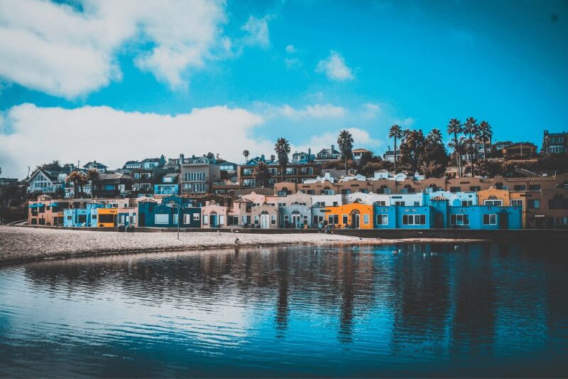 Capitola village, Santa Cruz, California