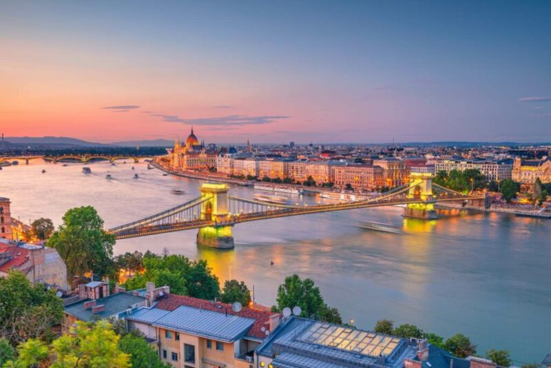 Chain Bridge, Budapest, Hungary