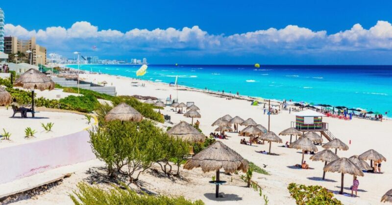 Dolphin Beach, Cancun, Mexico