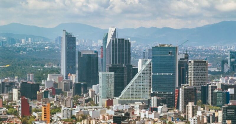 Downtown Mexico City's skyline | Does it Snow in Mexico?