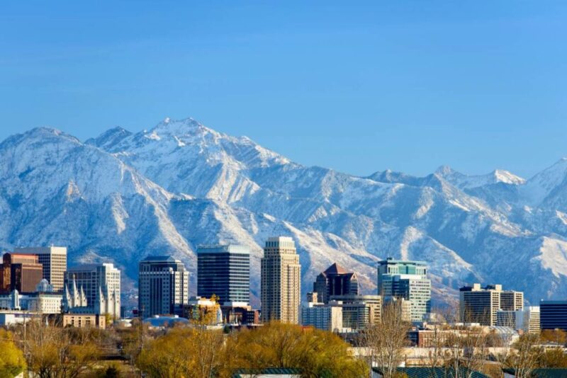 Downtown Salt lake City, Utah | Does it Snow in Salt Lake City, Utah?