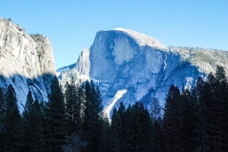 Half Dome, Yosemite Valley, California | Does it Snow in Yosemite National Park, California?
