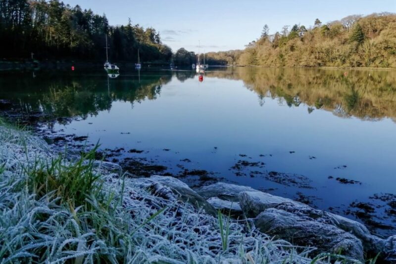 Landscape near Cork in Ireland in Winter Time | Does it Snow in Ireland? | istheresnow.info