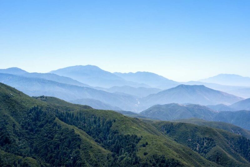 Mountain Ranges in Julian, California