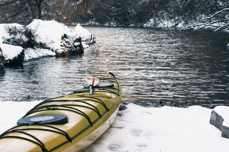 Paddling at Fort Dickerson Quarry at Quarry in Knoxville | Does it Snow in Knoxville, TN?