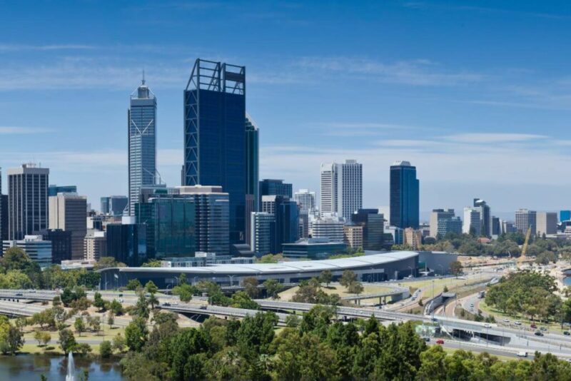 Perth CBD and the Swann River, Perth, Australia | Does it Snow in Perth, Australia?