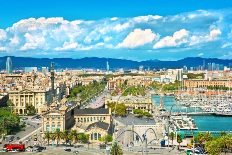 Port in Barcelona, Catalonia, Spain | Does it Snow in Spain?