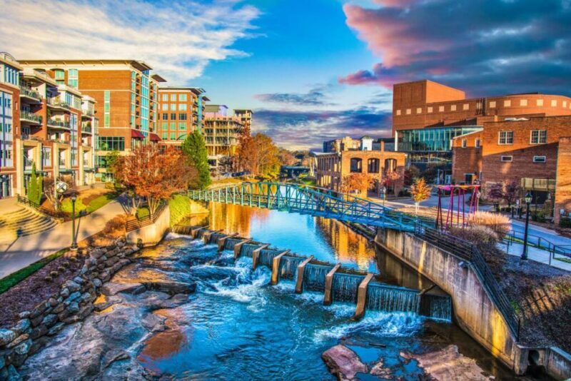 Reedy River, Greenville, South Carolina | Does it Snow in Greenville, SC?