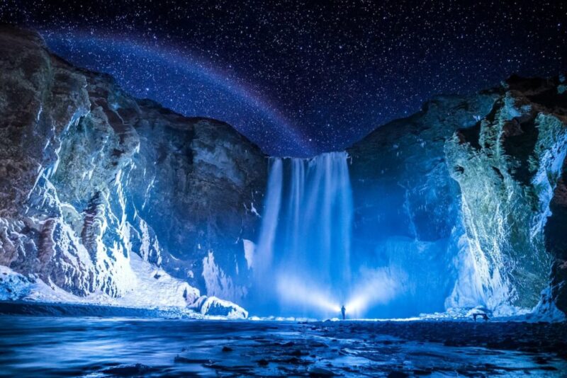 Skógafoss, Iceland | Does it snow in Iceland?