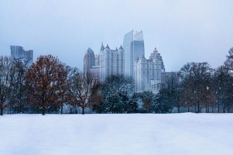 Piedmont Park in Atlanta, Georgia, USA | Does it Snow in Georgia?