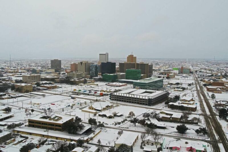 Snowfall across Texas due to a Winter storm | Does it Snow in Texas?