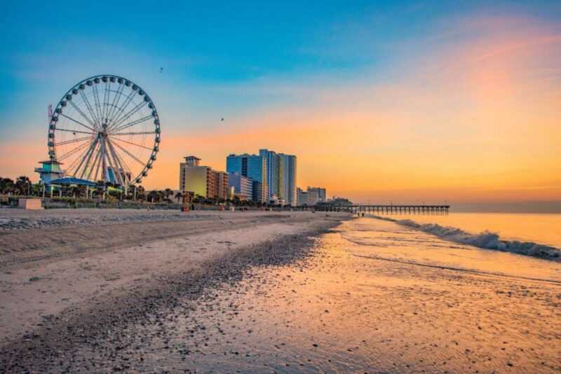 Sunrise over Myrtle Beach, South Carolina, USA | Does it Snow in Myrtle Beach?