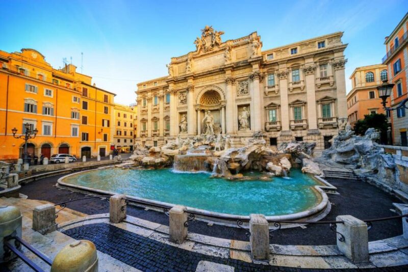 The Trevi Fountain, Rome, Italy