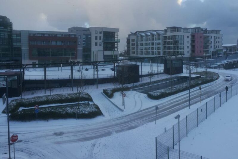 Winter in Dublin, 2018 | Does it Snow in Dublin