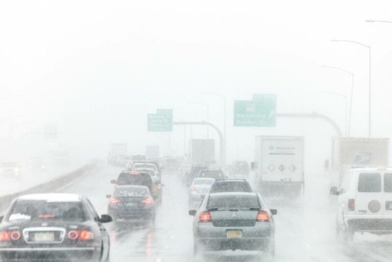 Winter traffic in Denver, Colorado | Does it Snow in Denver?