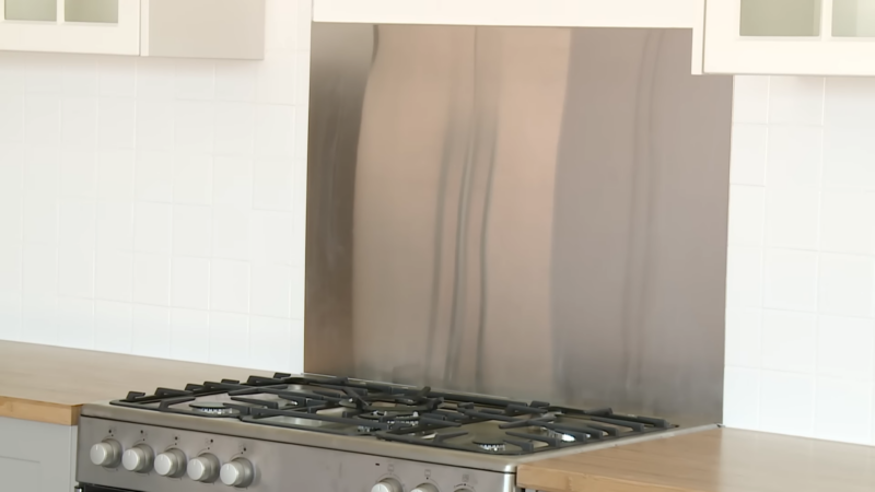 Stainless Steel Kitchen Splashbacks